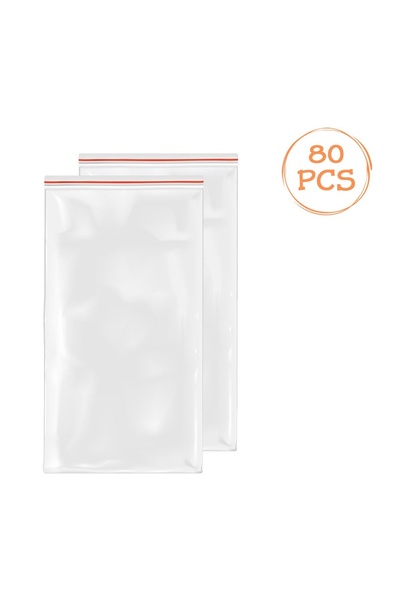 OEM Pungi ziplock depozitare, model ziplock, transparent, 4x6.5cm, 80 bucăți ...