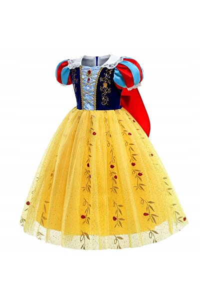 NO BRAND Costum Coroană Albă ca Zăpada, costum rochie Albă ca Zăpada, bal de ...