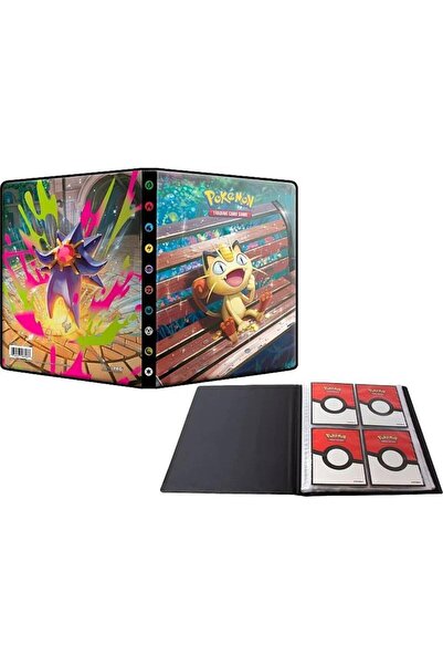 Ultra Pro ألبوم بوكيمون ميوث وستارمي مع 4 جيوب و80 بطاقة