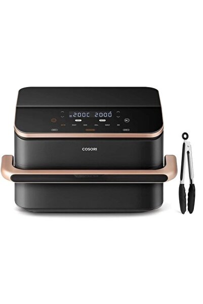 COSORI CAF-TF101S-AEUR-204A Διπλή Φριτέζα Αέρος, 10λ, 2800W, μαύρο-χρυσό