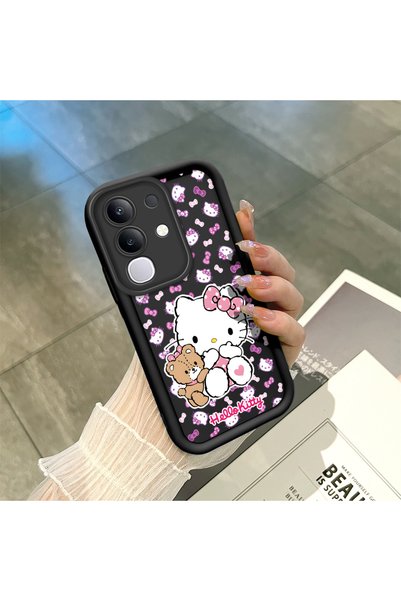 ucuc Vivo Y29 4g(V2434) Compatible Black Silicone Case Shockproof with Camera...