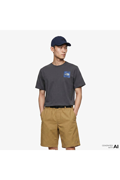 THE NORTH FACE تي شيرت رجالي بأكمام قصيرة من M MOUNTAIN ESCAPE RELAXED NF0A8G...