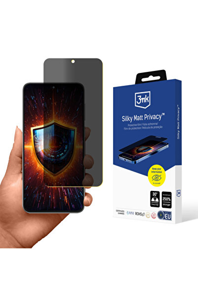 3MK Folie de protecție mată mătăsoasă anti-spion pentru Samsung Galaxy M56