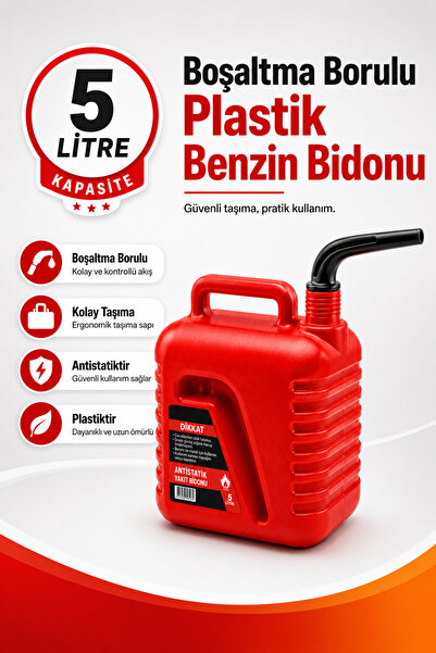 Arkhelais Benzin Bidonu - Akaryakıt Bidonu - Mazot Yakıt Taşıma Depolama Bido...
