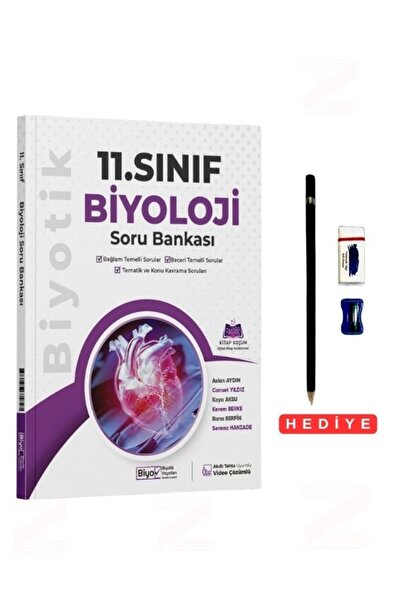 Biyotik Yayınları Biyotik 11 Sınıf Biyoloji Soru Bankası Bağlam Temelli Sorul...