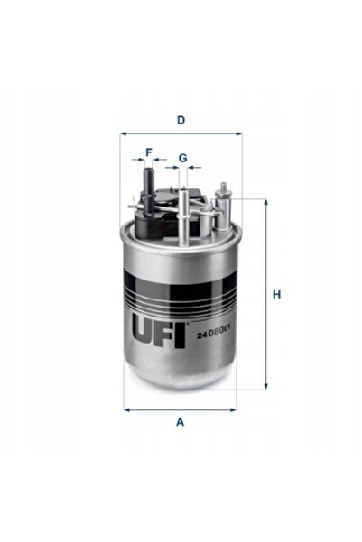 UFITWEAR Filtru de combustibil diesel OE UFI