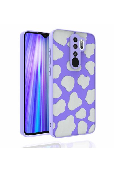 Generic Brand حافظة متوافقة مع هاتف Xiaomi Redmi Note 8 Pro، غطاء نورا لامع م...