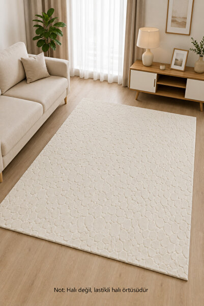 Valoroso Tekstil Elastic Wellsoft Rug Cover | Decorative, Washable – Not a Rug