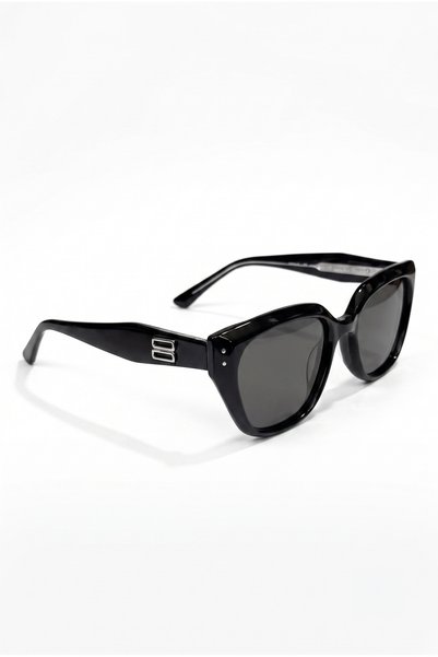 Houseofeyeris Kael Square Black Uv400 Sunglasses Men Unisex Thick Frame Modern Design