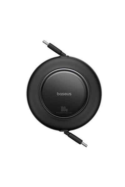 Baseus Free2Pull Μίνι Ανασυρόμενο Καλώδιο USB-C 100W 2μ Μαύρο
