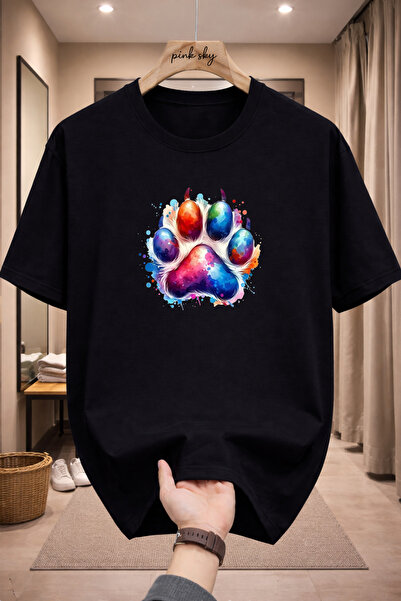 Pink Sky Premium Oversize T-Shirt 100% Cotton Unisex Comfortable Fit Trending...