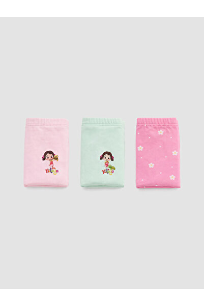 LC Waikiki Girls' Niloya Printed Boxer 3-Piece from Uzg Store for Style Enthu...