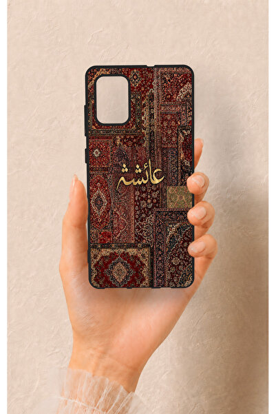 Vip Case Samsung-A71 Uyumlu Vintage Halı Desenli Silikon Kılıf