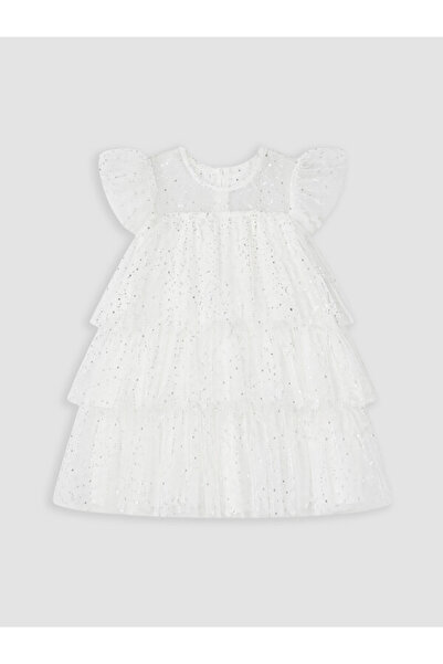 LC Waikiki فستان توتو لامع للفتيات من Shining Store من مجموعة Sparkling Choices
