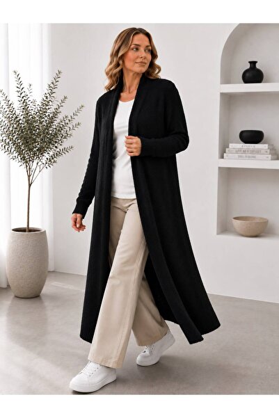HIRA CO. Women's Standard Sleeve Long Maxi Length Winter Knitwear Bearded Car...