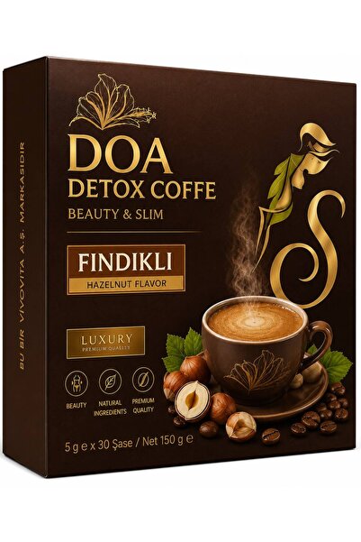 Doa Beauty Slim Detox Bitkisel Lifli Kahve Coffee – 30’lu – Fit Kahve Fındıklı