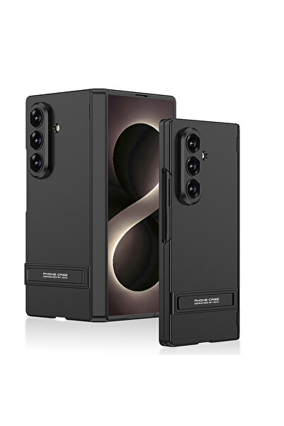 Nezih Case Samsung Galaxy Z Fold 8 Ultra Uyumlu Kıpta Standlı Kapak