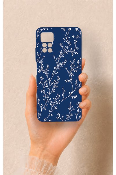 Vip Case Redmi Note 11 Pro 4g Compatible Thin Leaf Branch Pattern Silicone Case