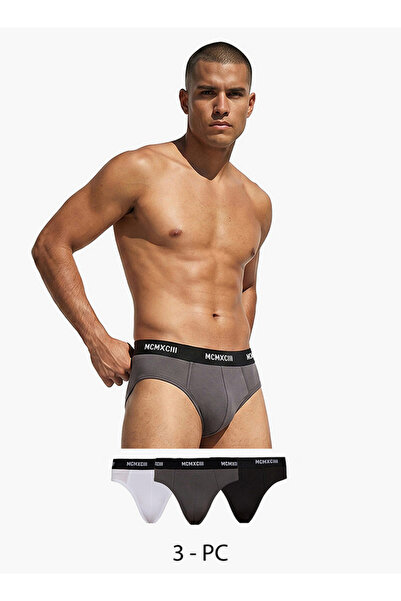 FAV Printed Waistband Cotton Briefs - Pack of 3