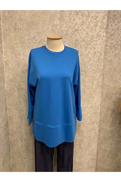 Puane 26Y20735 TUNİK BASİC SWEAT MAVİ