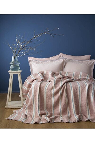 Apricitas HOME Line Pudra Double Muslin Single Bed Cover