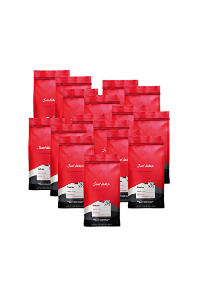 JUAN VALDEZ Pachet cu 16 x boabe de cafea Juan Valdez-Volcan 454 g