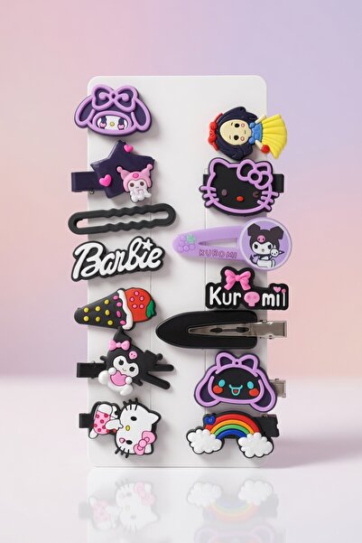 Srctech Set of 14 Baby and Girls Snap Fasteners – Cute Designs