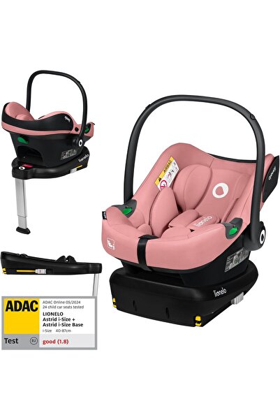 Lionelo مجموعة أستريد i-Size: مقعد سيارة للأطفال مع قاعدة ISOFIX مدمجة (40-87...