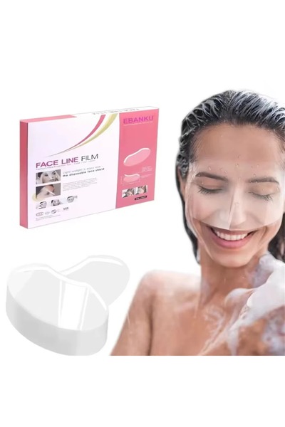 VELORA Set 50 masti protectie ochi si sprancene autoadezive impermeabile tran...