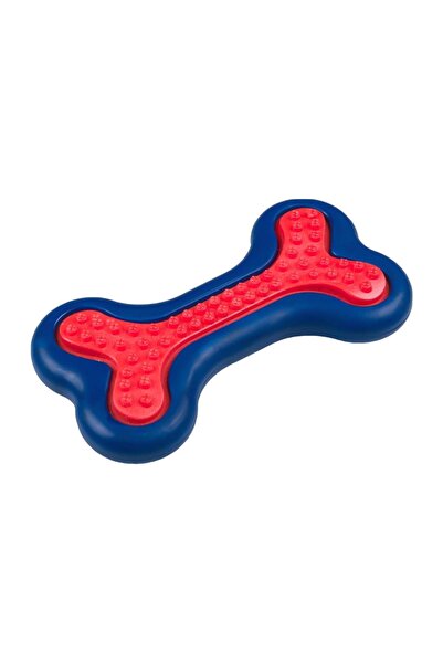 OEM Jucărie pentru Câine Os Albastru Roșu 6.5 × 12 cm