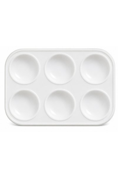 Eduplan PAINT PALETTES- 6 Well 20.5 cm x 14 cm