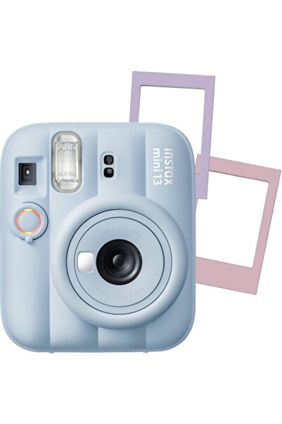 Fujifilm instax mini 13 Frost Blue cameră foto instantanee, albastră, cu 2 ra...
