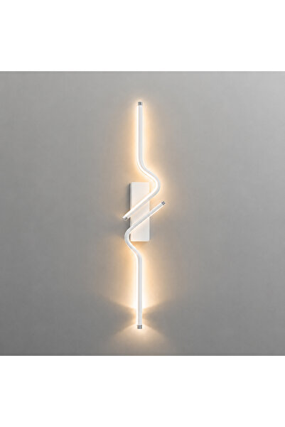 TT AYDINLATMA Tt080-By-Zi̇kzak-Apl (White Light Led) Zi̇kzak Model Matte Whit...