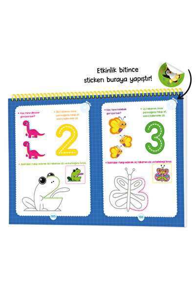 yükselen zeka Zeka Parkuru Bebek- Eksik Bırakmayan Kitap
