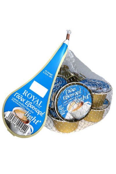Royal ΓΑΛΑ ΜΕΡΙΔΑ ΓΙΑ ΚΑΦΕ LIGHT (10x15gr.) - (4% ΛΙΠΑΡΑ) (ΔΙΧΤΥ) (10.1.240)