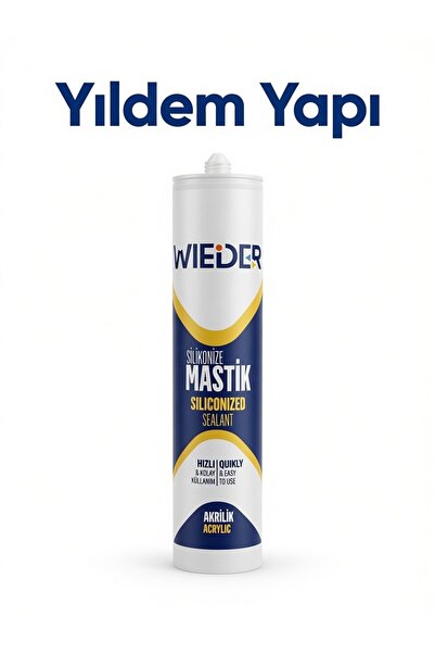 WIEDER Silikonize Mastik Beyaz