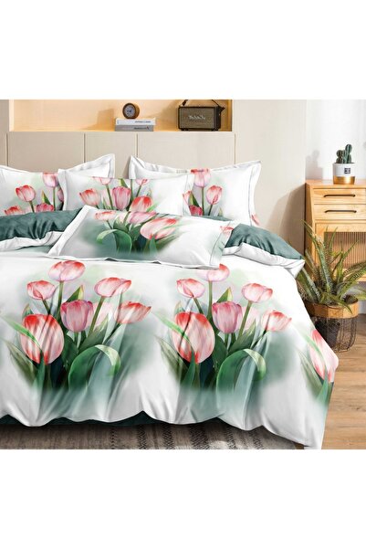 CHIRASO Bed Linen Top Bottom Set , FINET, 6 Pieces, Stretchy Sheet 180x200cm,...