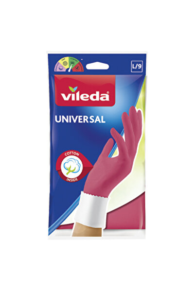 Vileda ΓΑΝΤΙΑ UNIVERSAL - (ΡΟΖ) (LARGΕ)