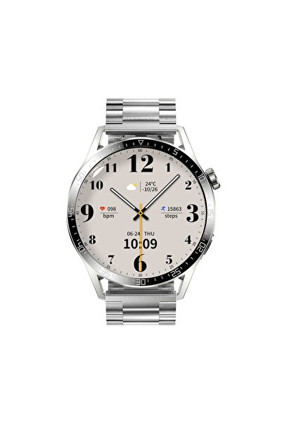 KALOBEE Watch Sk37 Kordon Hediyeli 45mm Akıllı Saat Iphone Ve Android Tüm Tel...