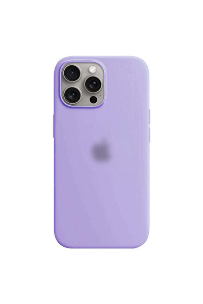 OEM Husă compatibilă cu iPhone 15 Pro, din silicon - mov