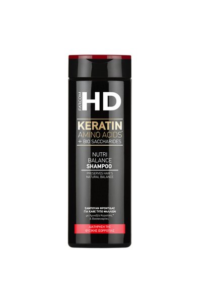 FARCOM HD ΣΑΜΠΟΥΑΝ 400ml - (ΓΙΑ ΟΛΟΥΣ ΤΟΥΣ ΤΥΠΟΥΣ ΜΑΛΛΙΩΝ)