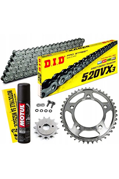 Didopack DID520VX3-106 LANȚ DE TRANSMISIE MOTOR DID 520 X-RING (4439AN) (ROZK...