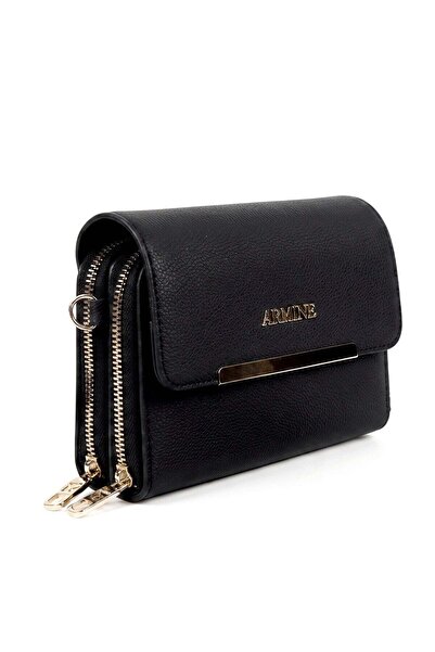 Armine 3810-26Y Women's Hand and Shoulder Bag Black