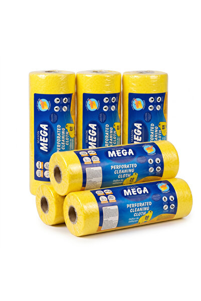 MEGA Set 6 Role Lavete Perforate (120 lavete), Pachet Economic Super Absorban...