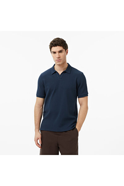 Nautica Erkek Lacivert Regular Fit Polo Yaka T-Shirt