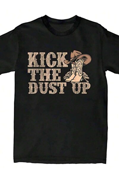LİNA06 تي شيرت Kick The Dust Up - تي شيرت للموسيقى الريفية والراقصة الغربية و...