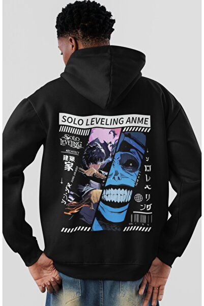 SEVBANO Solo Leveling Arise Sung Jinwoo Anime Unisex Oversize Hoodie od četka...