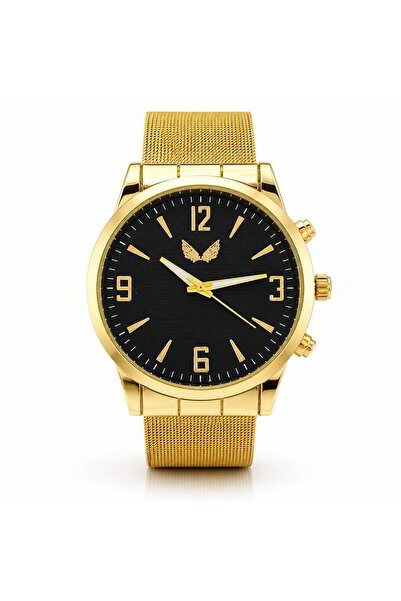 Watch Ceas barbatesc, bratara metalica, Casual, Ulysses, Auriu, CB163