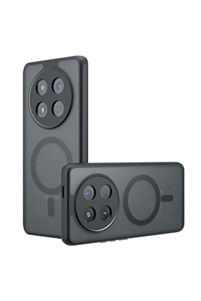 Techsuit Husă pentru Honor X9c, PureFrost MagSafe, negru mat - negru mat