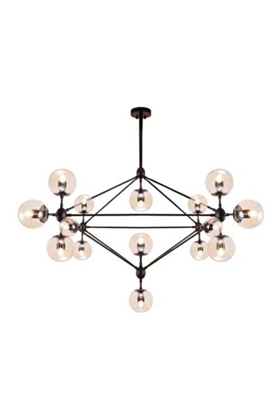 ٍSiera Light Triangle Amber Chandelier with Multiple Sizes P 013